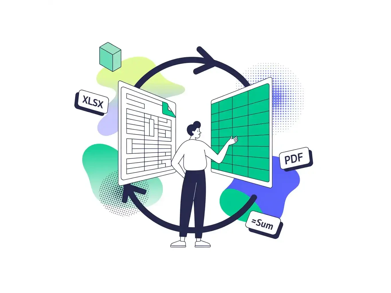 Excel-PDF konverter — XLSX konvertálása PDF-be — Műszaki architektúra és specifikációk
