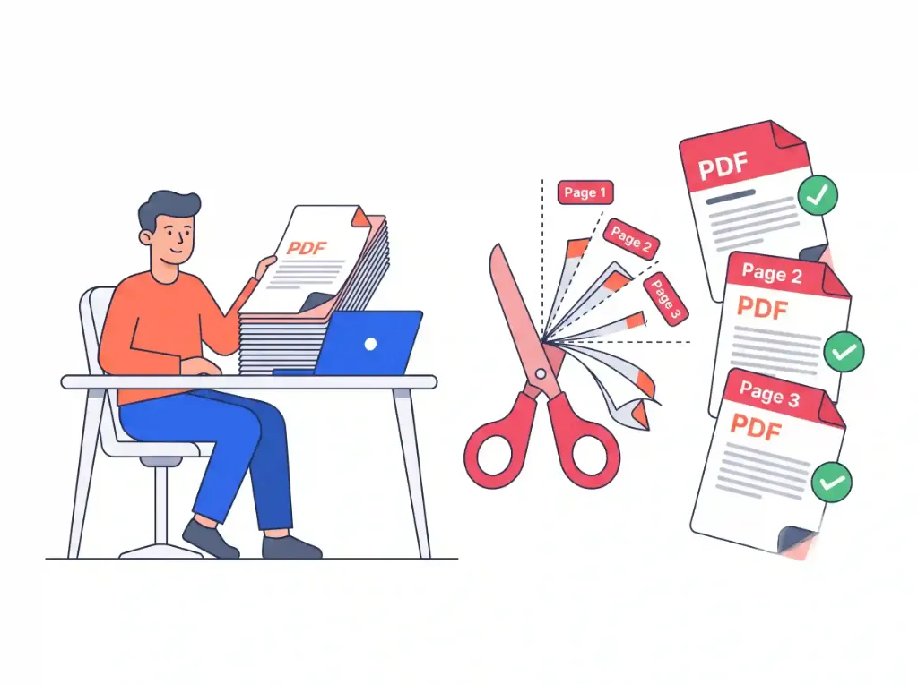 Pemisah & Pengekstrak PDF — Senibina Teknikal & Spesifikasi